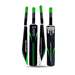Cockatoo Destructor Plastic Cricket Bat l Power Series l Academy Size (34  X 4.5 ) lHeavy Duty Plastic Cricket Bat l for Ages 15 and Above l Men, Women & Children (34, 4.5)