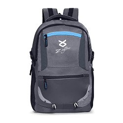 Laptop Backpack Multiple Pockets, Padded Shoulder Straps, and Premium Fabric (GREY)