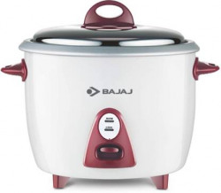 BAJAJ Majesty New RCX 3 Electric Rice Cooker  (1.5 L, White)