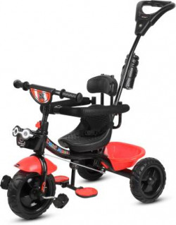 NEXOVA Plug N Play Tricycle with Parental Control,Storage Basket and Safety Guard Rail for 12 Months to 48 Months Boys / Girls / . Carrying Capacity Upto 30kgs Tricycle  (Red)