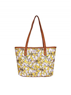 ASTRID Printed Cotton Bag Medium Size (yellow)