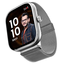 boAt Wave Sigma w/ 2.01  (5.1 cm) HD Display,Bluetooth Calling, Coins, DIY Watch Face Studio, 700+ Active Modes, HR&SpO2 Monitoring, Energy and Sleep Scores, Smart Watch for Men & Women(Silver Metal)