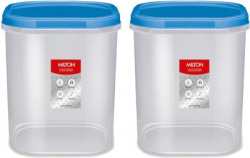 MILTON Plastic Utility Container  - 2000 ml, 2000 ml(Pack of 2, White)