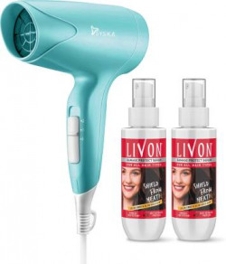 LIVON Damage Protect Hair Serum, Protection Upto 250C, 2X Less Breakage & Syska Dryer(200 ml)
