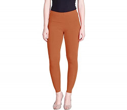 Clotth Theory Women's Skinny, Relaxed Leggings (CTWSLA_23_Honey_XXL)