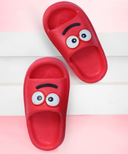 Mitansh Boys & Girls Slip On Slipper Flip Flop(Blue) Starts From 99