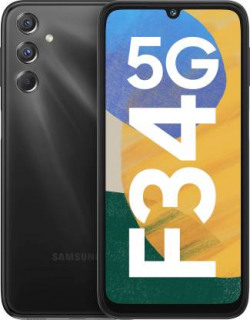 SAMSUNG Galaxy F34 5G (Electric Black, 128 GB)(6 GB RAM)