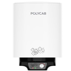 POLYCAB Celestia 5-Star 25L Water Heater (Geyser) | 5-yr tank & 2-yr product warranty | Temperature Control Knob | Enhanced Safety, Rust Proof Tank | Efficient HeatingWhite
