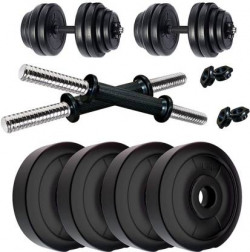AMAN FIT (3kg*4) PVC Weight Set - Best for Home Exercise Adjustable Dumbbell(12 kg)