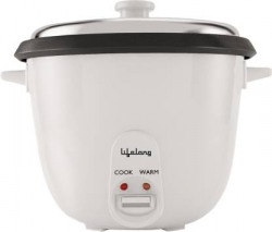 Lifelong LLRC02 Electric Rice Cooker(1.8 L, White)