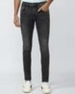 Lightly Washed Skinny Fit Jeans
