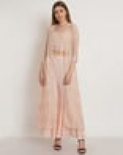 Embellished Top with Sharara Set