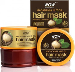 WOW SKIN SCIENCE Macadamia Nut Oil Hair Mask - Deeply Rejuvenating - 200ml(200 ml)