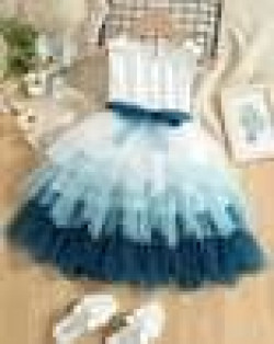 Round-Neck Fit and Flare Dress