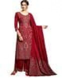 Rayon Acro Wool Woven Suit & Dupatta Unstitched Dress Material