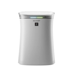 SHARP Room Air Purifier FP-F40E-W (White) with Plasmacluster Ion Technology, Haze Mode, Odour & Dust Sensor, True HEPA & Deodorizing Filter| Coverage Area: up to 320 ft