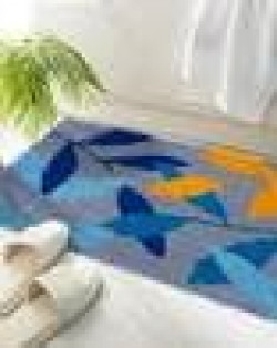 Leaf Pattern Anti-Slip Doormat 
