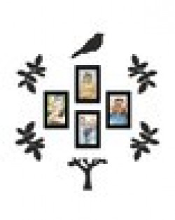 Set of 4 Frames with Plaques 