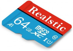 Realstic Ultra 64 GB MicroSDXC Class 10 130 MB/s  Memory Card