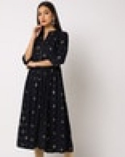 Printed Flared Kurta