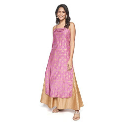 ITSE Women's Viscose Regular Shirt (SS22ITI206KUSTN_Purple_XL)