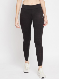 URKNIT Women Slim Fit Stretchable Sports Tights