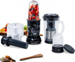 WONDERCHEF  400 W Juicer Mixer Grinder (3 Jars, Black)