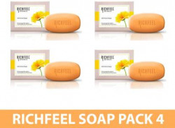 RICHFEEL Anti Acne Soap Gently wash away(4 x 75 g)