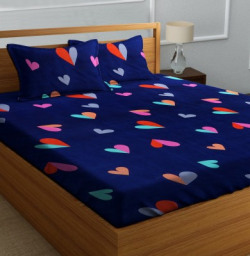 aniket 180 TC Cotton  Bedsheet(Pack of 1)