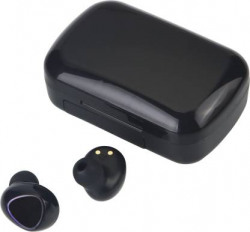 MZ Mpods 10 (Wireless Earbuds) 1200mAh Battery True Wireless Earphones Bluetooth Headset(Black, True Wireless)