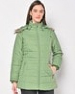 Zip-Front Puffer Jacket