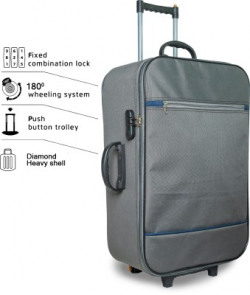 rk collection Grey suitcase starts at 560