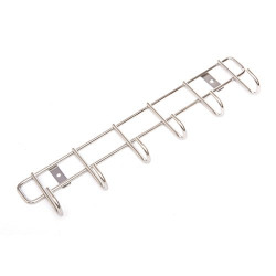 Embassy Stainless Steel Hook Patti/Rail, Size 6, 35x4x9 cms (Pack of 1)