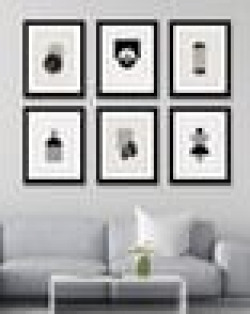 Set of 6 Rectangular Photo Frames