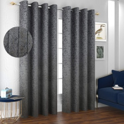 Panipat Textile Hub Door Curtain (Pack Of 2)