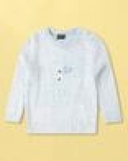 Embroidered Round-Neck Sweater
