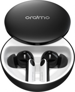 ORAIMO FreePods 4, Custom EQ modes App, 30dB ANC, 4 Mic ENC, 35.5h playtime, TWS Bluetooth Headset(Black, True Wireless)