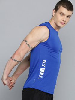HRX by Hrithik Roshan Printed Detail Antimicrobial Training T-shirt