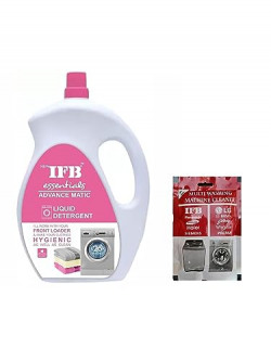 Essentials Fluff Front Load/Top Load Liquid Stain Remover Advanced Formula Multi Fragrance Fabric Liquid Detergent (Free With Descaler) (Liquid Can 20)