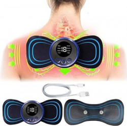 Bluejack Mini Neck Massager, Portable Massager,Microcurrent Cervical Spine Massager