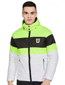 The Indian Garage Co Men's Regular Jacket (0521-JKT-15-04_White M)
