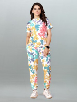 BHAVUFASHION Printed Women Track Suit