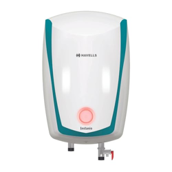 Havells Instanio 10L Storage Water Heater(Geyser)|Faster Heating|Safer to use|Saves electricity|Engineered for Hard Water|Color Changing LED Indicator|Anti Rust Tank|Mcoloy Heating Element