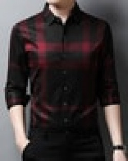 Men Checked Regular Fit Shirt Starts at 399