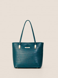 DressBerry Textured Structured Shoulder Bag