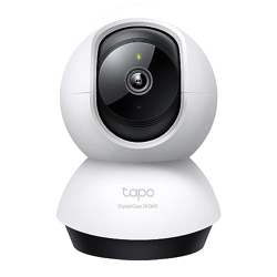 Tapo C220 Pan/Tilt Smart AI 2K 4MP QHD 1440p Home Security Wi-Fi Camera| Alexa & Google Assistant Enabled |Night Vision|Two-Way Audio| Motion Detection