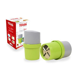 Tosaa Dry Fruit Cutter, Slicer, Grinder, Chocolate Cutter and Butter Slicer with 3 in 1 Blade  Almonds, Cashews- Color May Vary (Pack of 2, ABS/Unbreakable)