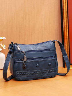 Diva Dale PU Structured Sling Bag