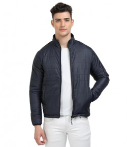 Scott International Men 's Quilted Puffer Jacket - Lightweight, Water Repellant, Elastic Cuffs, Zipped Pockets, Casual Winter Jacket - Stylish Outerwear for Men (SS23_TWRAP-JKT-BU_M, Black, M)