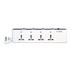 Ecolink Guardian Liberty Spike Guard 4 Socket 4 Switch 6A || Pack of 1